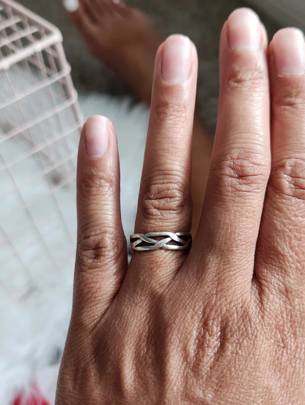 Sz 6.5 James Avery Tresse Ring